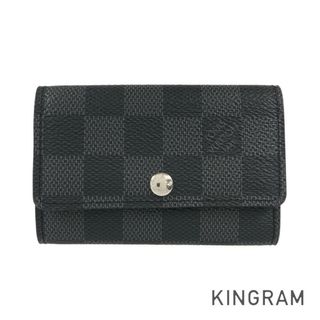 ルイヴィトン(LOUIS VUITTON)のルイ・ヴィトン ダミエ グラフィット ミュルティクレ 6 N62662 キーケース(キーケース)