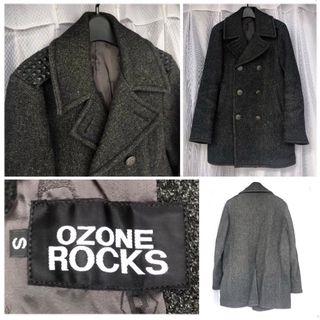 ヒステリックグラマー(HYSTERIC GLAMOUR)のスタッズ Pコート★OZONE ROCKS ヒステリックグラマー ピーコート(ピーコート)