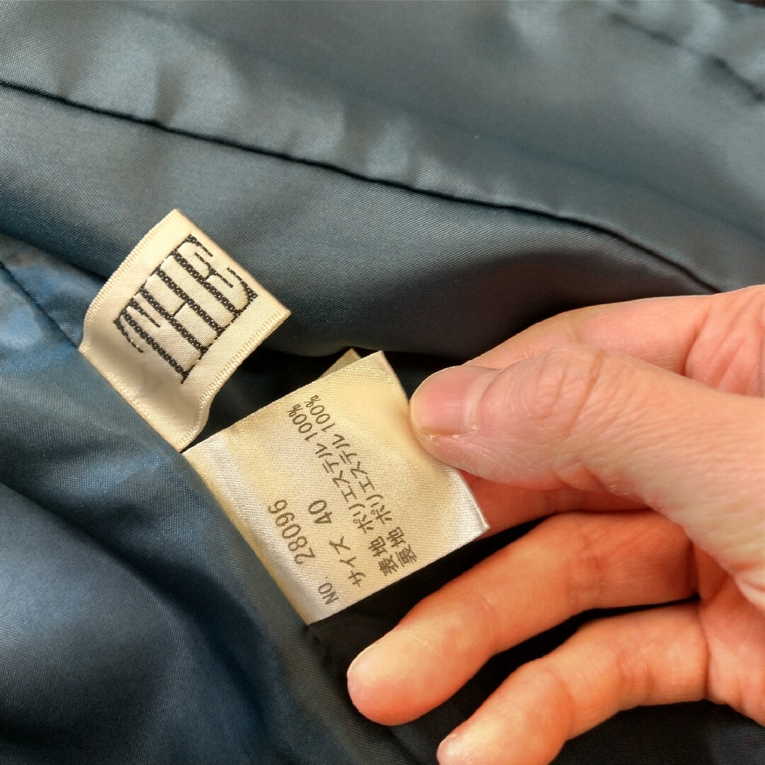 M'S GRACY(エムズグレイシー)の超美品   銀座マギー  ベッチンジャケット 40 レディースのジャケット/アウター(テーラードジャケット)の商品写真