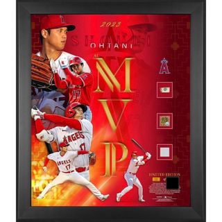 メジャーリーグベースボール(MLB)の999個限定 大谷翔平 2023年MVP 記念 特大フォトフレーム エンゼルス(記念品/関連グッズ)