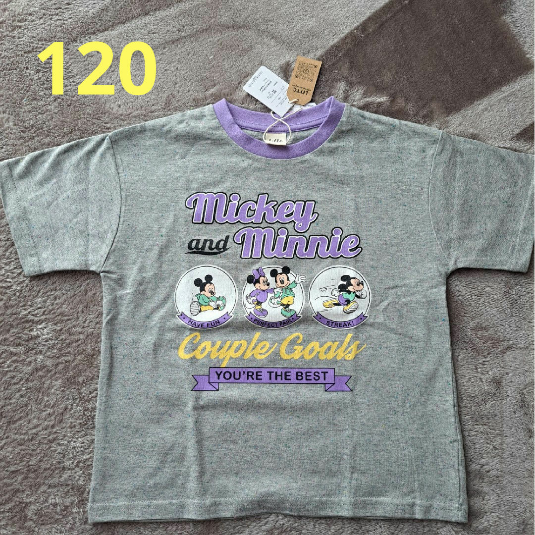 Disney(ディズニー)のDisney★Tシャツ　リトシー　ミッキー キッズ/ベビー/マタニティのキッズ服男の子用(90cm~)(Tシャツ/カットソー)の商品写真