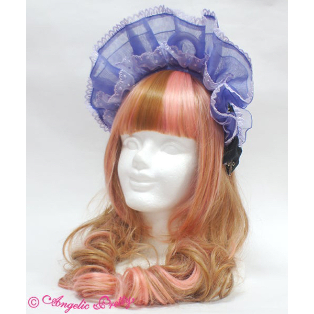 Angelic Pretty(アンジェリックプリティー)のDolly Cross ブリム付きカチューシャ レディースのヘアアクセサリー(カチューシャ)の商品写真