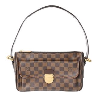 ルイヴィトン(LOUIS VUITTON)のルイヴィトン ダミエ ラヴェッロ GM ショルダーバッグ ブラウン(ショルダーバッグ)