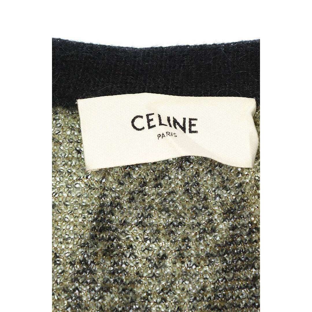 celine(セリーヌ)のセリーヌバイエディスリマン  22AW  2AA48606S ブラッシュドモヘアエンブロイダリーカーディガン メンズ M メンズのトップス(カーディガン)の商品写真