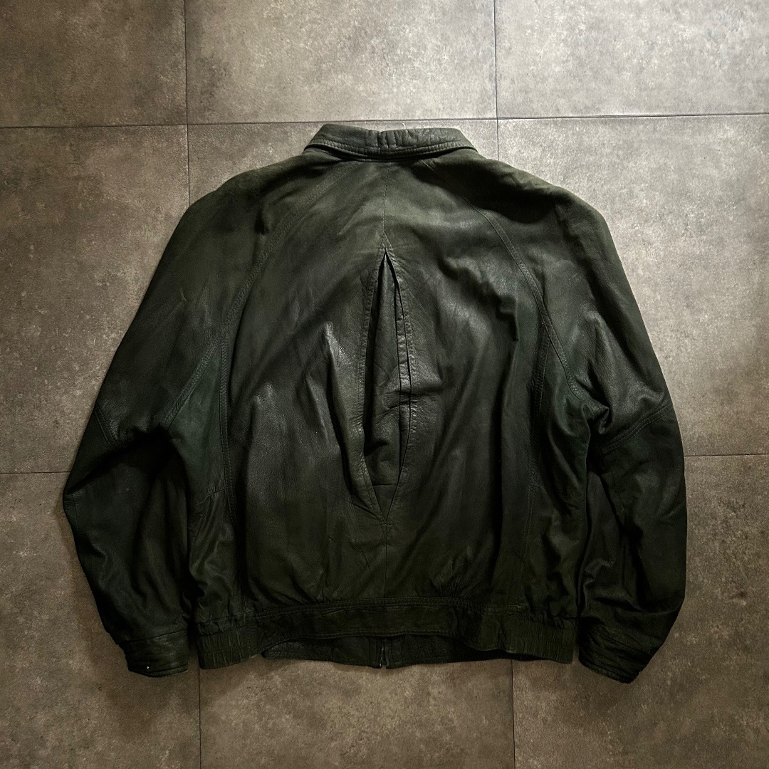 80s remy レザージャケット USA製 ダークグリーン 42の通販 by 80s remy レザージャケット USA製 ダークグリーン 42の通販 by