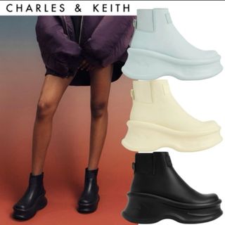 Charles and Keith - チャールズアンドキース サイドジップアンクル