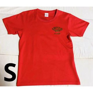 2012インターハイ記念Tシャツ　半袖　テニスウェア　レッド　S(ウェア)