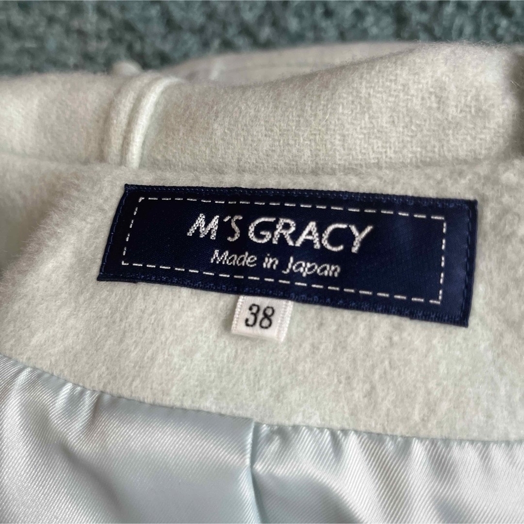 M'S GRACY(エムズグレイシー)のエムズグレイシー  ショートコート　size38 レディースのジャケット/アウター(ロングコート)の商品写真