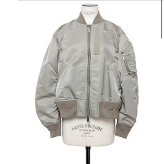 サカイ(sacai)の未使用⭐︎タグ付　sacai Nylon Blouson   MAー1 サイズ２(ブルゾン)