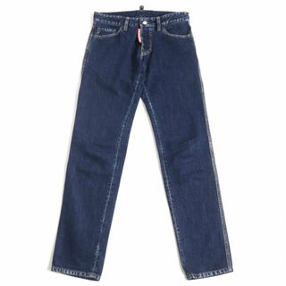 ディースクエアード(DSQUARED2)の美品□19AW DSQUARED2/ディースクエアード S74LB0578 Slim Jean ボタンフライ デニムパンツ/スキニージーンズ インディゴブルー 42 正規品(デニム/ジーンズ)