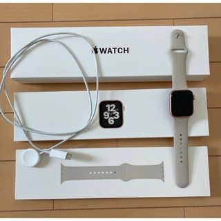 アップルウォッチ(Apple Watch)のApple Watch SE 第１世代 GPSゴールド　40mm(腕時計)