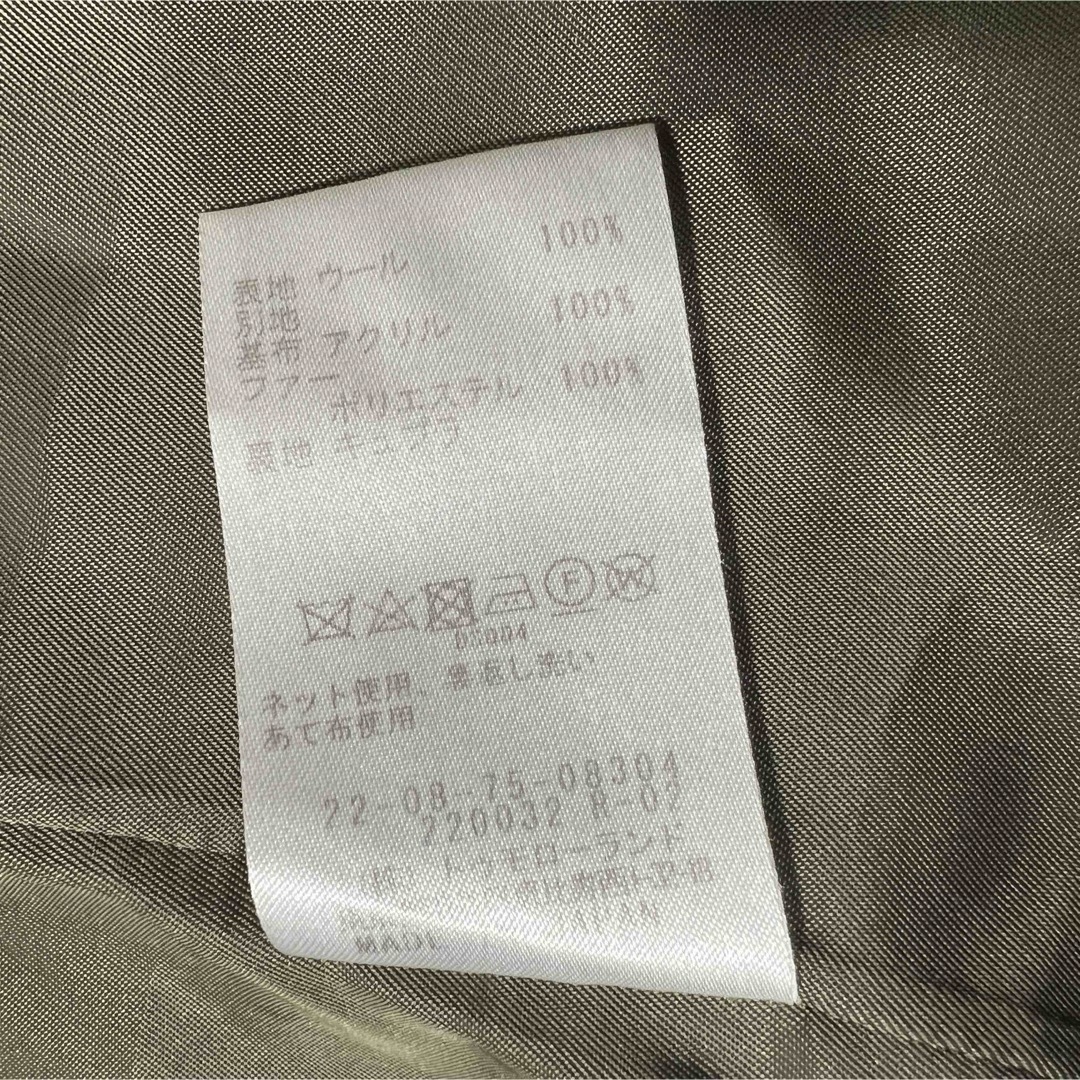 DES PRES(デプレ)のDES PRES デプレ　ロングコート　ファーコート　メルトンウール　フード付き レディースのジャケット/アウター(ロングコート)の商品写真