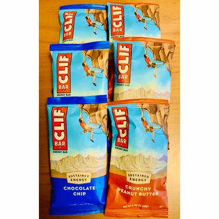 Cliff Bar クリフバー❣️ピーナッツバター❣️チョコチップ　6個セット (菓子/デザート)