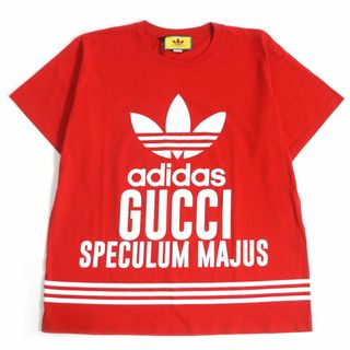 GUCCI(Tシャツ/カットソー(半袖/袖なし) ・ レッド/赤色系)の GUCCI(Tシャツ/カットソー(半袖/袖なし) ・ レッド/赤色系)の