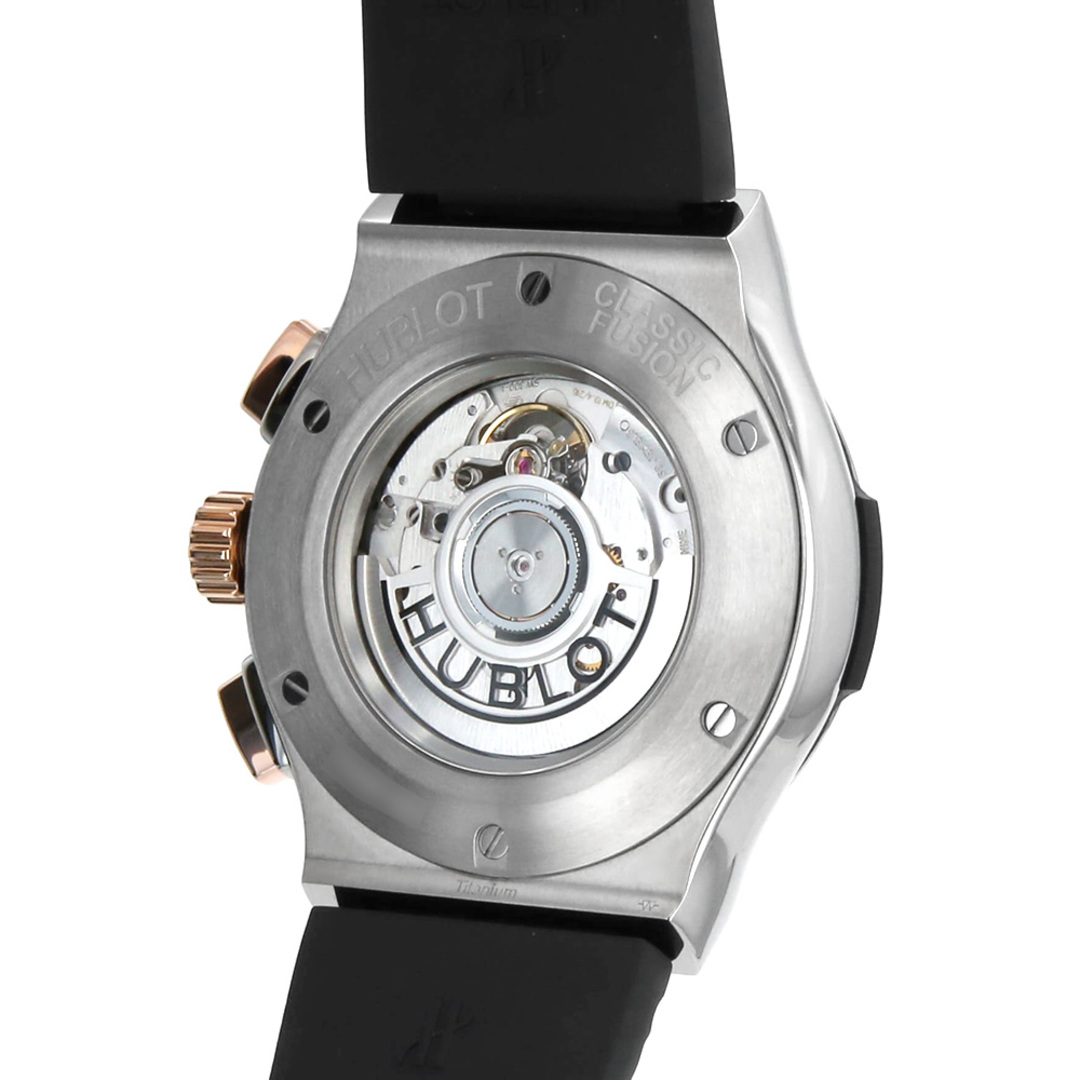 HUBLOT(ウブロ)のウブロ クラシック フュージョン クロノグラフ チタニウム キングゴールド 521.NO.1181.RX メンズ 中古 腕時計 メンズの時計(腕時計(アナログ))の商品写真