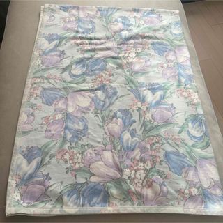 寝具　ブランケット　シングル　花柄(布団)