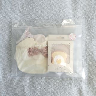 apres les cours - 新品　アプレレクール　花柄リボンスタイ　歯固め　靴下ギフトセット