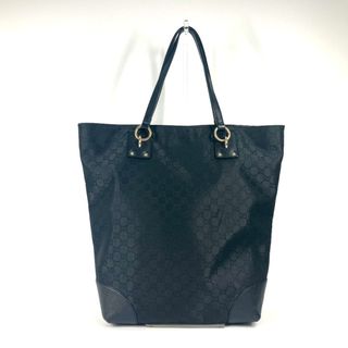 グッチ(Gucci)のグッチ GUCCI 353702 GG ショルダーバッグ カバン トートバッグ ナイロン ブラック(トートバッグ)