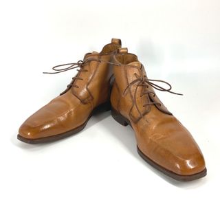 ベルルッティ(Berluti)のベルルッティ Berluti ハイカット 586 445 革靴 レザーシューズ ビジネスシューズ 靴 紐 シューズ ドレスシューズ レザー ブラウン(ドレス/ビジネス)