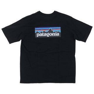 パタゴニア(patagonia)の【メール便】Patagonia パタゴニア M’s P-6 Logo Pocket Responsibili-Tee ロゴ ポケット レスポンシビリティー 38512 Tシャツ 半袖 アウトドア 売れ筋アイテム 2.ブラック(Tシャツ/カットソー(半袖/袖なし))