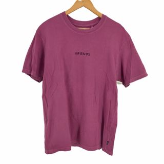 アフェンズ(Afends)のAFENDS(アフェンズ) ロゴ刺繍 S/S TEE メンズ トップス(Tシャツ/カットソー(半袖/袖なし))