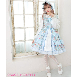 アンジェリックプリティー(Angelic Pretty)のangelic pretty petit bouquetセット(ひざ丈ワンピース)