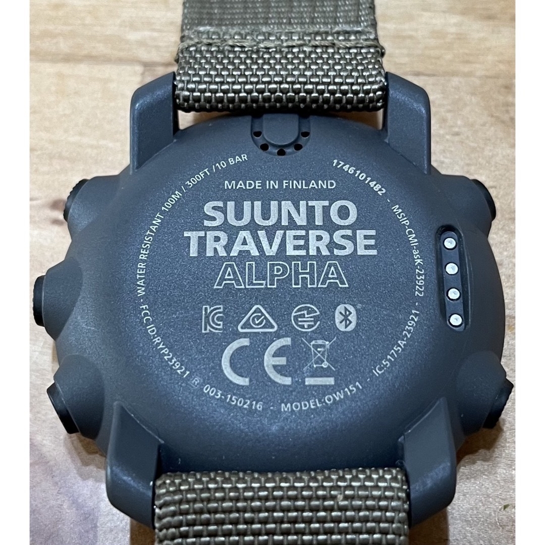 SUUNTO(スント)のSUUNTO TRAVERSE ALPHA （FOLIAGE） メンズの時計(腕時計(デジタル))の商品写真