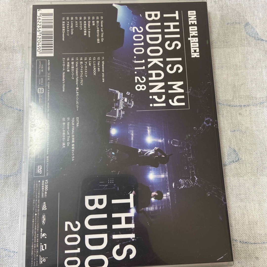 LIVE　DVD「THIS　IS　MY　BUDOKAN？！　2010．11．28 エンタメ/ホビーのDVD/ブルーレイ(ミュージック)の商品写真