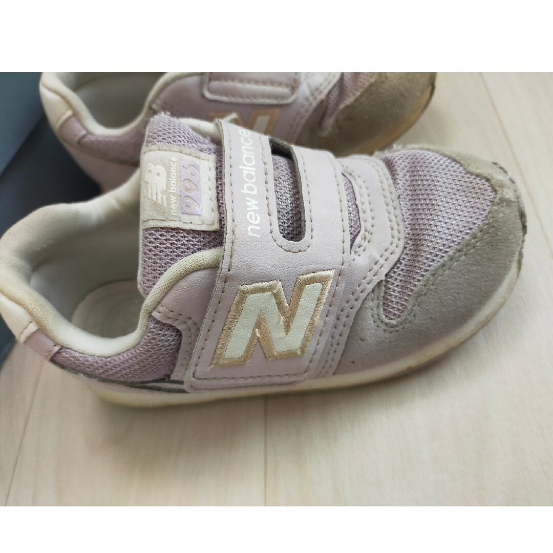 New Balance(ニューバランス)のニューバランス　996 パステルパープル　16.5 キッズ/ベビー/マタニティのキッズ靴/シューズ(15cm~)(スニーカー)の商品写真