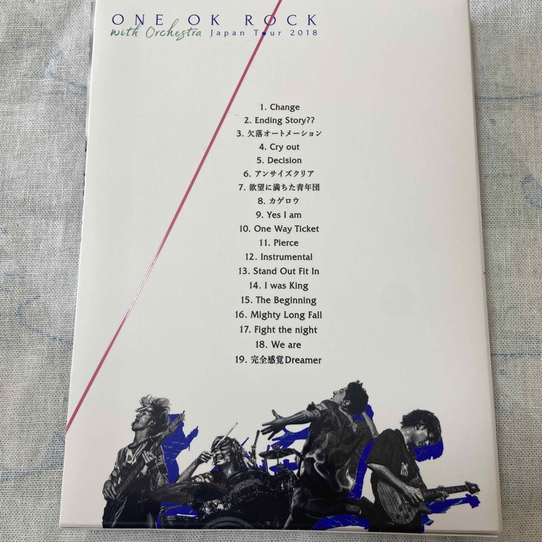 ONE　OK　ROCK　with　Orchestra　Japan　Tour　20 エンタメ/ホビーのDVD/ブルーレイ(ミュージック)の商品写真