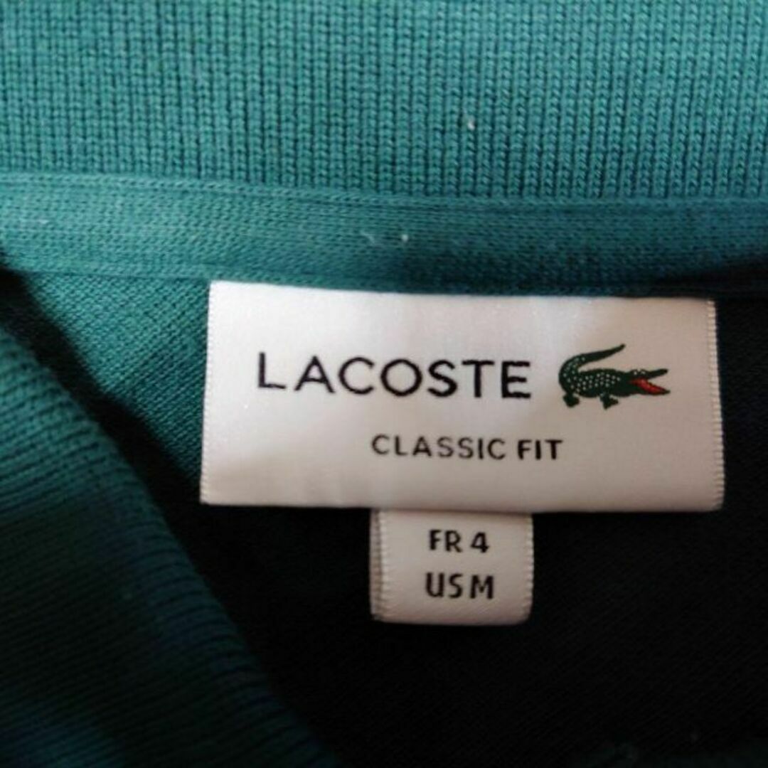 LACOSTE(ラコステ)のLACOSTE 鹿子 長袖 ポロシャツ ラコステ グリーン 緑 US MSIZE メンズのトップス(ポロシャツ)の商品写真