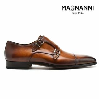 マグナーニ(MAGNANNI)の【CUERO】マグナーニ ドレスシューズ メンズ ビジネスシューズ ダブルモンク 革靴 ブラウン 茶 CUERO MAGNANNI【送料無料】(ドレス/ビジネス)