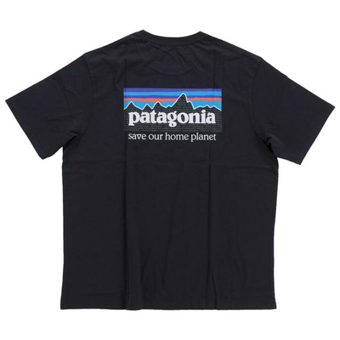 patagonia(パタゴニア)の【メール便】Patagonia パタゴニア M's P-6 Mission Organic T-Shirt ミッション オーガニック 37529 半袖  Tシャツ アウトドア 売れ筋アイテム 1.インクブラック メンズのトップス(Tシャツ/カットソー(半袖/袖なし))の商品写真