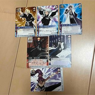 シュウエイシャ(集英社)のBLEACH SOULCARDBATTLE カード　日番谷　夜一　更木剣八　一護(カード)