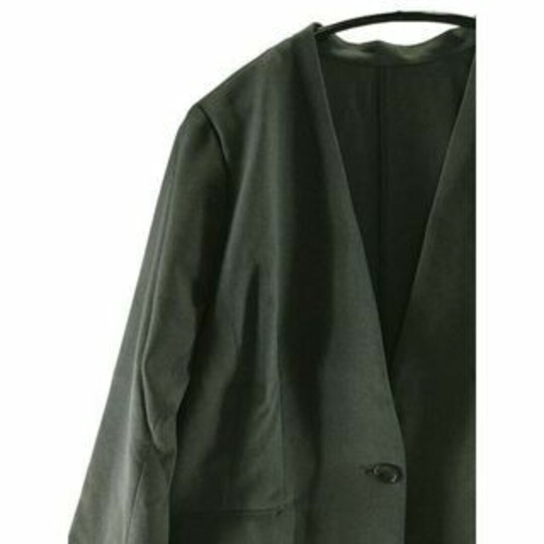 KFC0045◇ 新品 ジャケット 23ABR92サイズ グレー  レディースのジャケット/アウター(テーラードジャケット)の商品写真