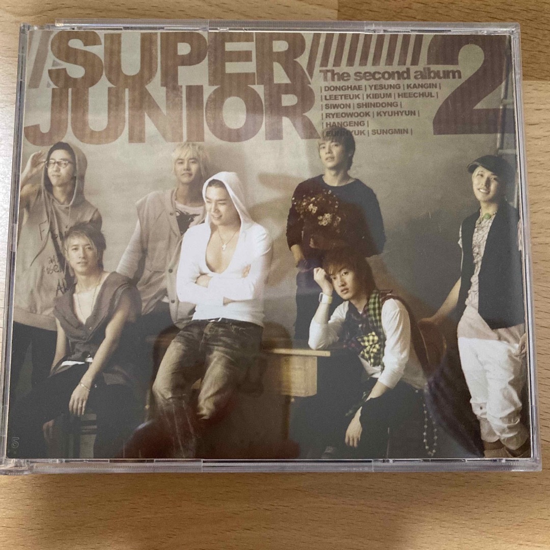 SUPER JUNIOR(スーパージュニア)の【傷有】2集Don't Don Repackage SUPER JUNIOR エンタメ/ホビーのCD(K-POP/アジア)の商品写真