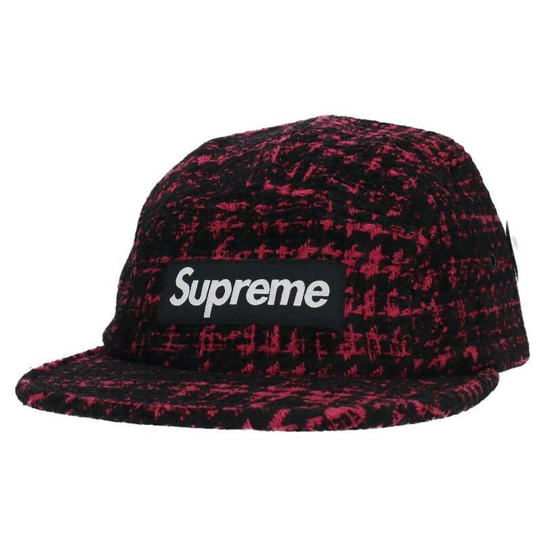 Supreme(シュプリーム)のシュプリーム  13AW  Broken Houndstooth Camp Cap ブロークンハウンドトゥースキャンプキャップ メンズ メンズの帽子(キャップ)の商品写真