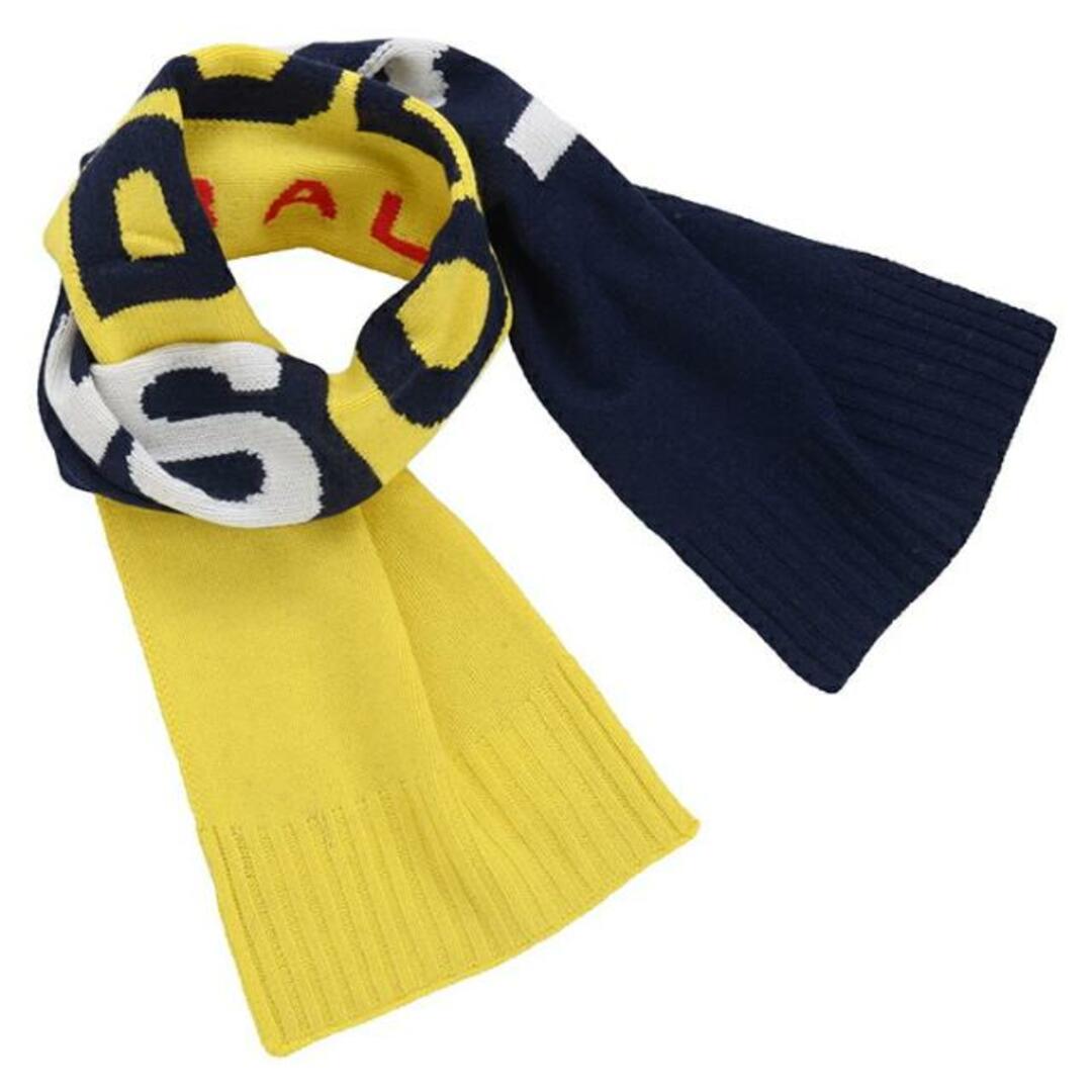 POLO（RALPH LAUREN）(ポロ)のPOLO by Ralph Lauren ポロ ラルフローレン color-block logo scarf 449775948003 / 449775948001 / 449775948002 polo sport ポロスポーツ メンズ レディース 1.イエロー系 レディースのファッション小物(ストール/パシュミナ)の商品写真