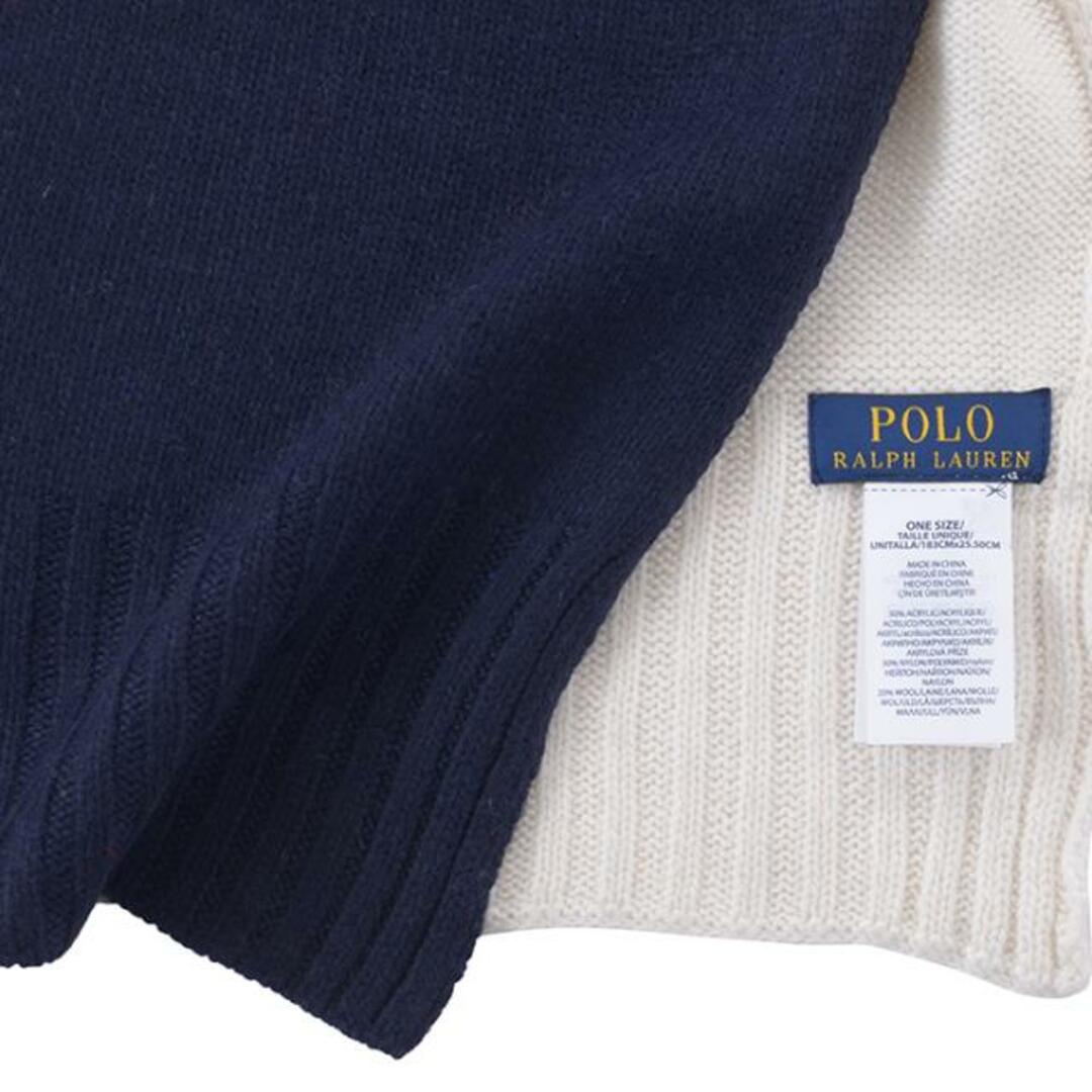 POLO（RALPH LAUREN）(ポロ)のPOLO by Ralph Lauren ポロ ラルフローレン color-block logo scarf 449775948003 / 449775948001 / 449775948002 polo sport ポロスポーツ メンズ レディース 1.イエロー系 レディースのファッション小物(ストール/パシュミナ)の商品写真