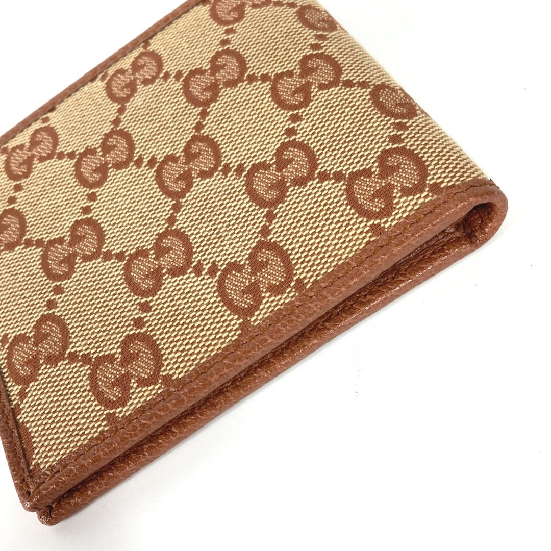 Gucci(グッチ)のグッチ GUCCI GG LAロゴ 札入れ 547787 NYヤンキースコラボ ニューヨークヤンキース コンパクトウォレット 2つ折り財布 GGキャンバス/レザー ベージュ 未使用 メンズのファッション小物(折り財布)の商品写真