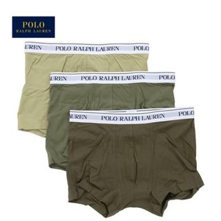 POLO（RALPH LAUREN） - POLO by Ralph Lauren ポロ ラルフローレン 3 STRETCHCOTTON CLASSIC TRUNKS 714830299047 ボクサーブリーフ ボクサーパンツ 下着 polo0171 マルチ