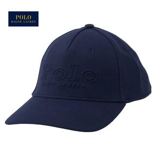 ポロラルフローレン(POLO RALPH LAUREN)のPolo Ralph Lauren ポロ ラルフローレン Logo Embroidered Cap 710890638001 キャップ 帽子 ネイビー(キャップ)