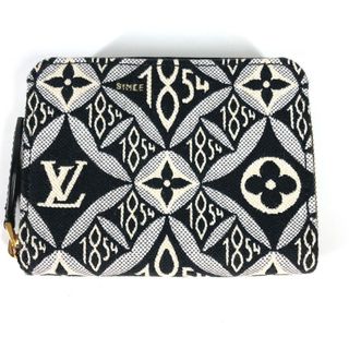 ルイヴィトン(LOUIS VUITTON)のルイヴィトン LOUIS VUITTON ジッピーコインパース M69997 モノグラム ジャガード Since 1854 小銭入れ 財布 コインケース キャンバス/レザー ブラック 新品同様(コインケース)