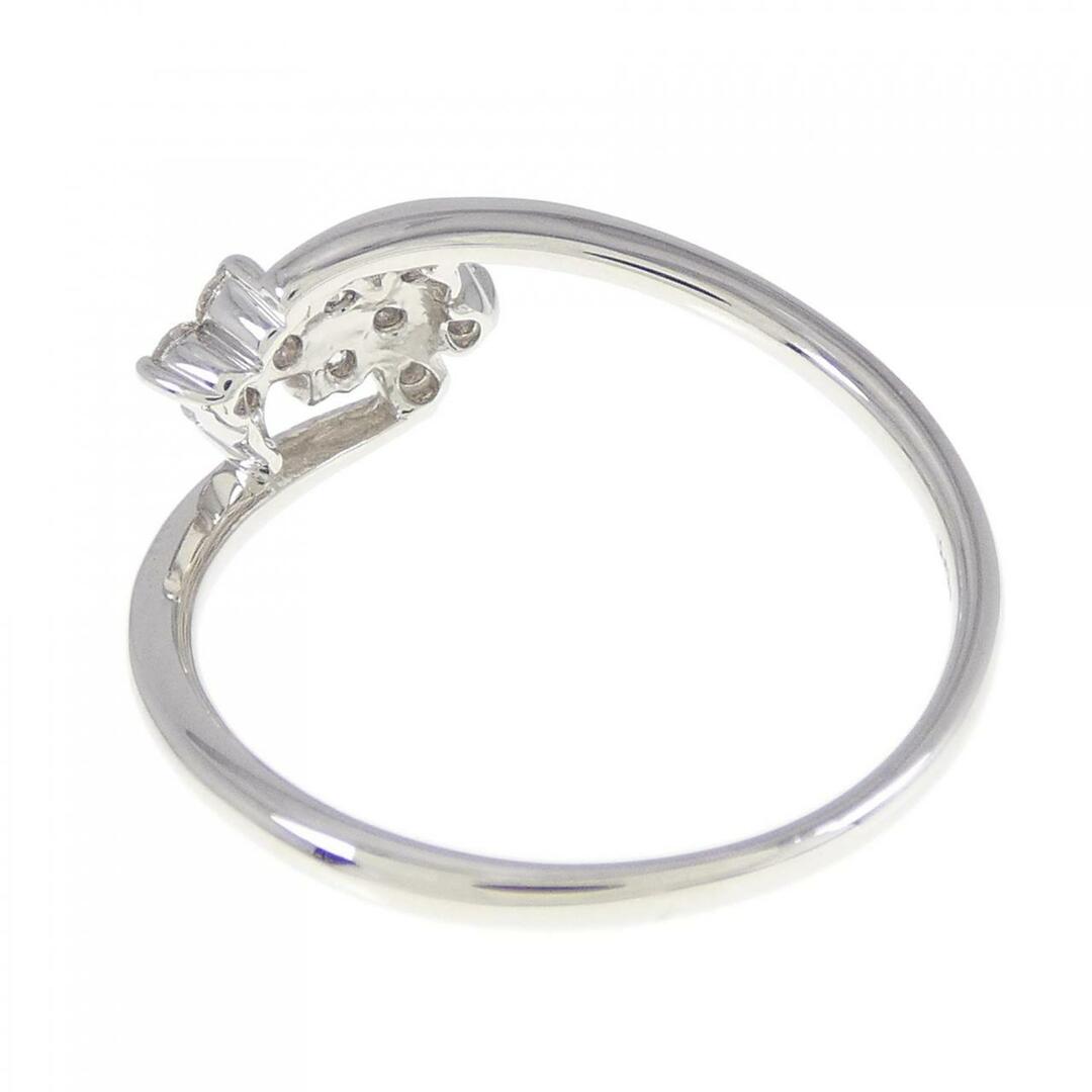 PT フラワー ダイヤモンド リング 0.20CT レディースのアクセサリー(リング(指輪))の商品写真