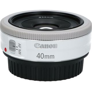 キヤノン(Canon)のＣＡＮＯＮ　ＥＦ４０ｍｍ　Ｆ２．８ＳＴＭ　ＷＨＩＴＥ(レンズ(ズーム))