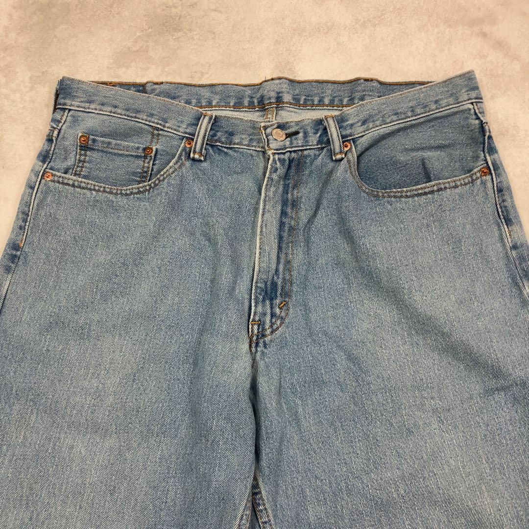 Levi's(リーバイス)の【美品】Levi's 550 W38L32 バギー デニム ブルー ビッグサイズ メンズのパンツ(デニム/ジーンズ)の商品写真