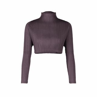 プリーツプリーズイッセイミヤケ(PLEATS PLEASE ISSEY MIYAKE)のPLEATS PLEASE ISSEY MIYAKE長袖ショート丈シャツ(Tシャツ(長袖/七分))