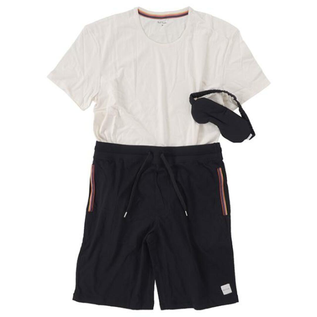 Paul Smith(ポールスミス)のPaul Smith ポールスミス PAJAMA SET M1A 374H HSET メンズ パジャマ ルームウェア 3点セット クリーム ブラック 黒 クリームブラック メンズのメンズ その他(その他)の商品写真