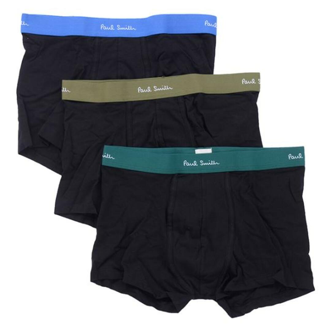 Paul Smith(ポールスミス)のPaul Smith ポールスミス TRUNK 3 PACK M1A 914C J3PK22 メンズ ボクサーパンツ 下着 ブラック 黒 マルチカラー ブラックマルチ メンズのアンダーウェア(ボクサーパンツ)の商品写真