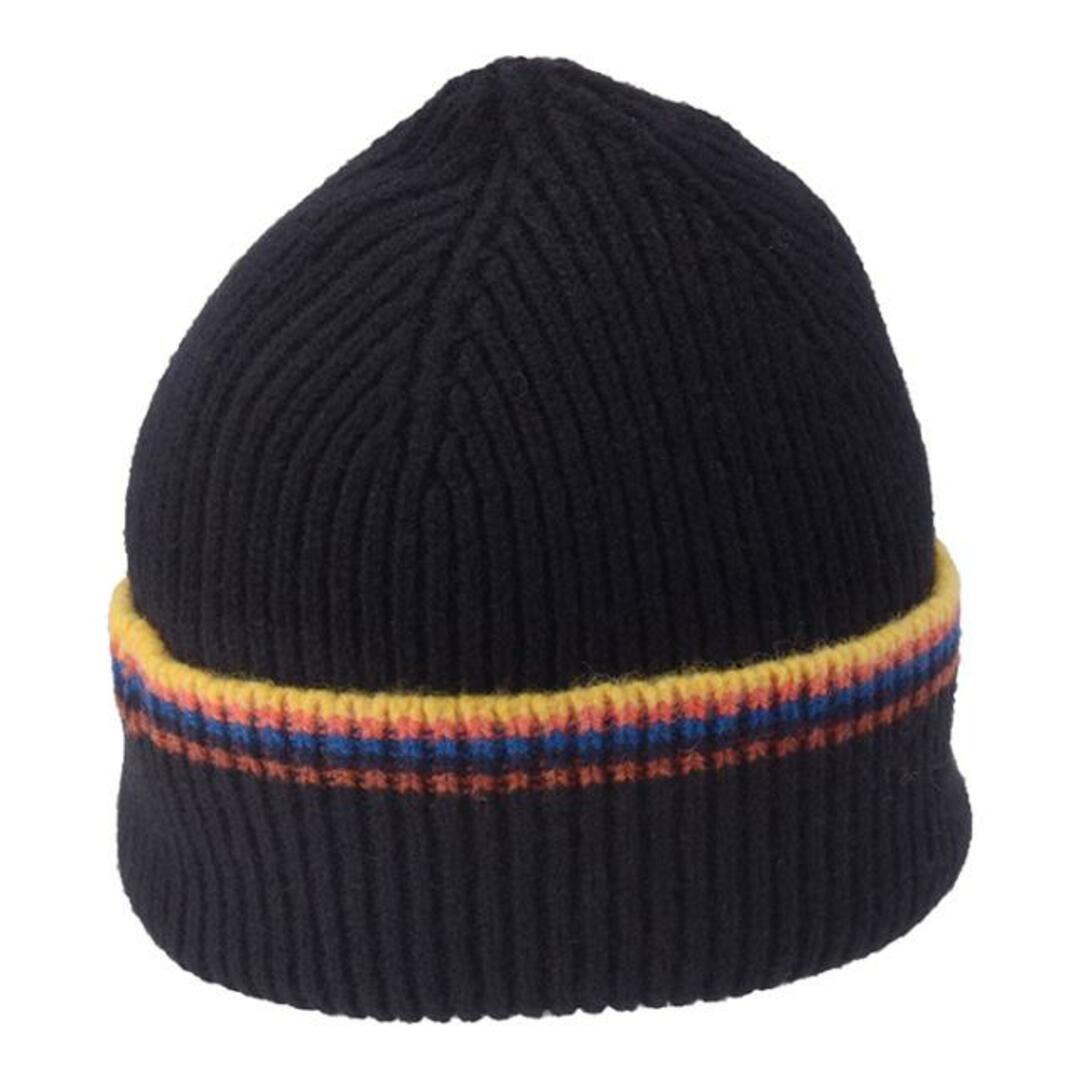 Paul Smith(ポールスミス)のPaul Smith ポールスミス Beanie M1A 202G AV357 メンズ レディース ニットキャップ ニット帽 ブラック 黒 ブラック メンズの帽子(ニット帽/ビーニー)の商品写真